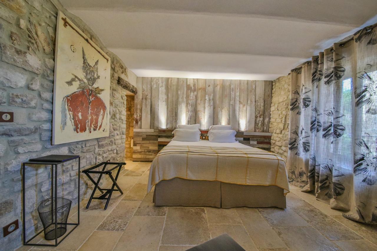 La Maison Du Passage - Chambres - Suites Premium, Spa, Piscine Et Restaurant Martignargues Exteriör bild